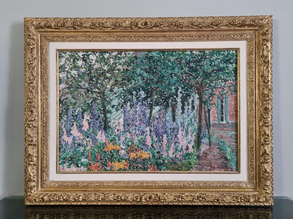 "Vue d'un jardin" - Anna De Weert